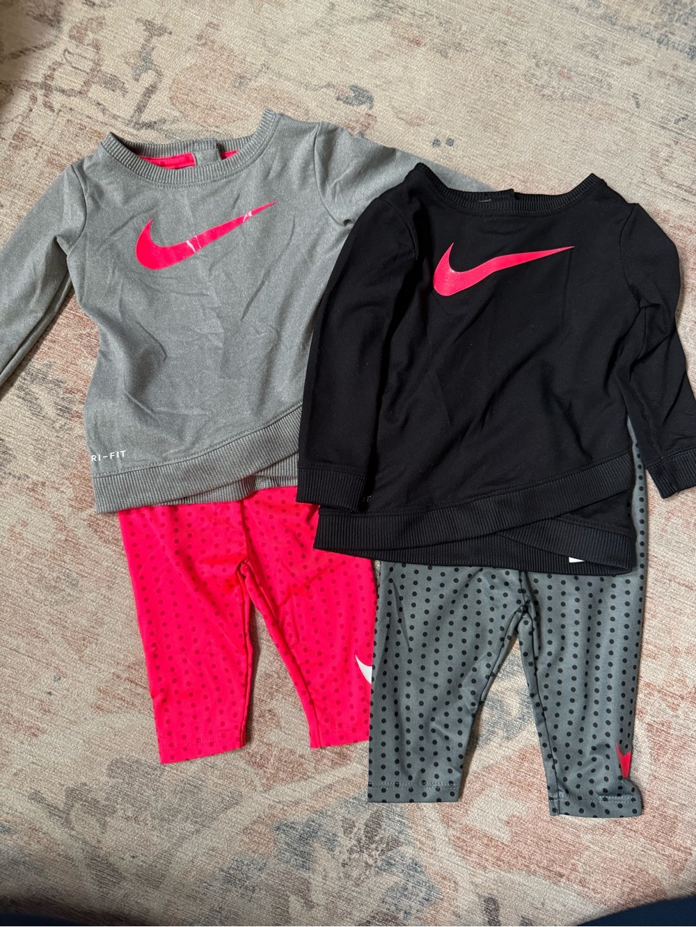 Two Nike Baby Girl dri-fit bundle